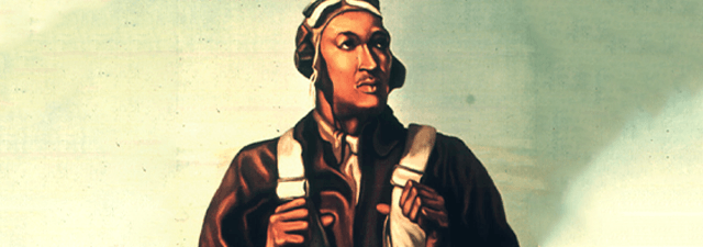 Vintage test pilot poster